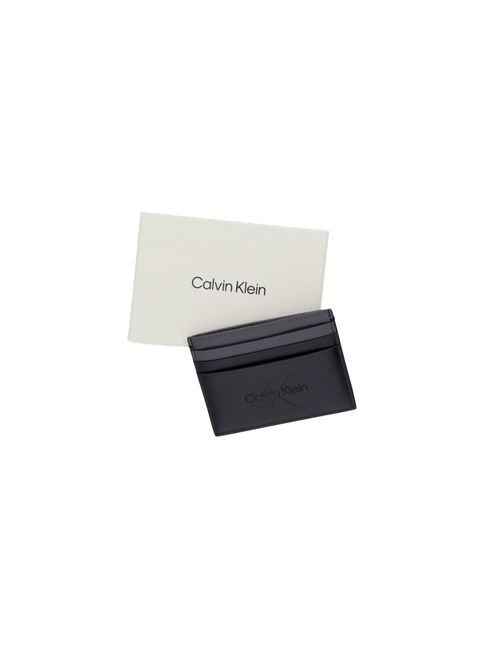 CALVIN KLEIN Napa Leather Card Holder CALVIN KLEIN | LV04D1154GUB1